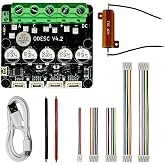 ODESC V4.2 Brushless Servo Motor Controller Driver Board, Software Configuration Compatible with Odrivetool, FOC, BLDC - 24V
