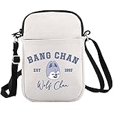 WCGXKO Korean Pop Gift Korean Group Merch Boys Group Est 1999 Dwaekki Crossbody Bag for Pop Music Lover