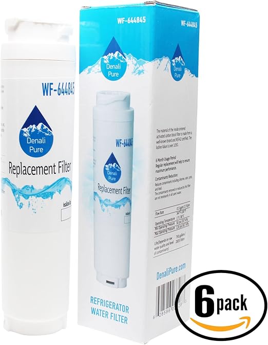 6Pack Replacement for Bosch 9000194412 Refrigerator Water Filter
