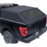 JOYTUTUS Upgraded Truck Bed Soft Topper Compatible with F150 2015-2026 with 5.5ft Bed, Foldable Camper Shell Truck Top