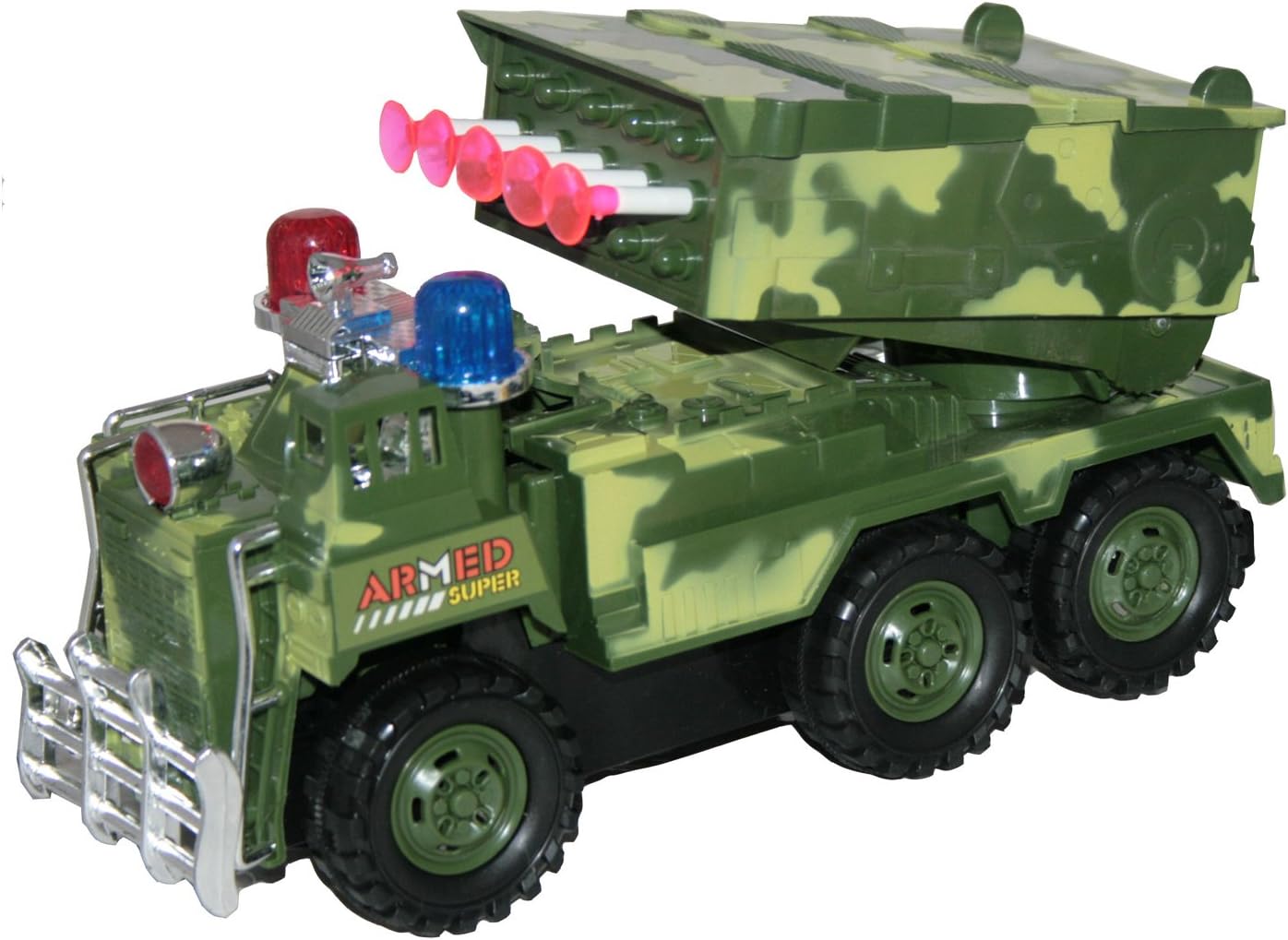AdraXx Dart Rocket Launcher Armored Military RC Truck