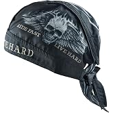 Motorcycle Helmet Balaclava Retro Men Summer Motorbike Skull Caps Sports Head Wrap Headband Running Cycling Bandana Hat
