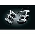 Kuryakyn 7445 Motorcycle Lighting Accent Accessory: LED Lighted Fork Tower Accents for 2001-17 Honda Gold Wing GL1800 & F6B Motorcycles, Chrome, 1 Pair