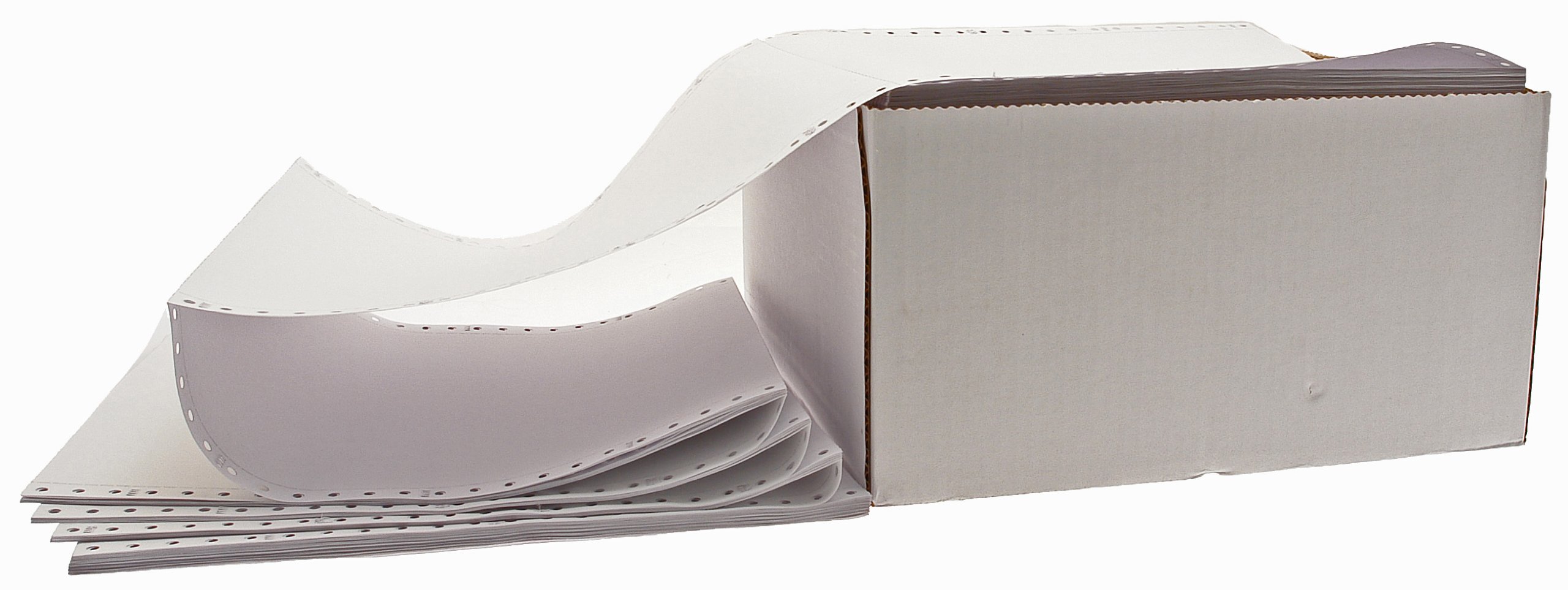 Office Team 280 x 241mm Listing Paper - Plain (Box of 2000)