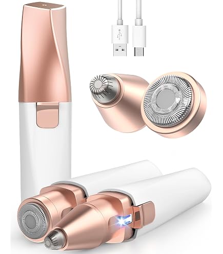 2025 Pluxy 3.0 Women's Facial Epilator – Rechargeable, Cordless Hair Removal