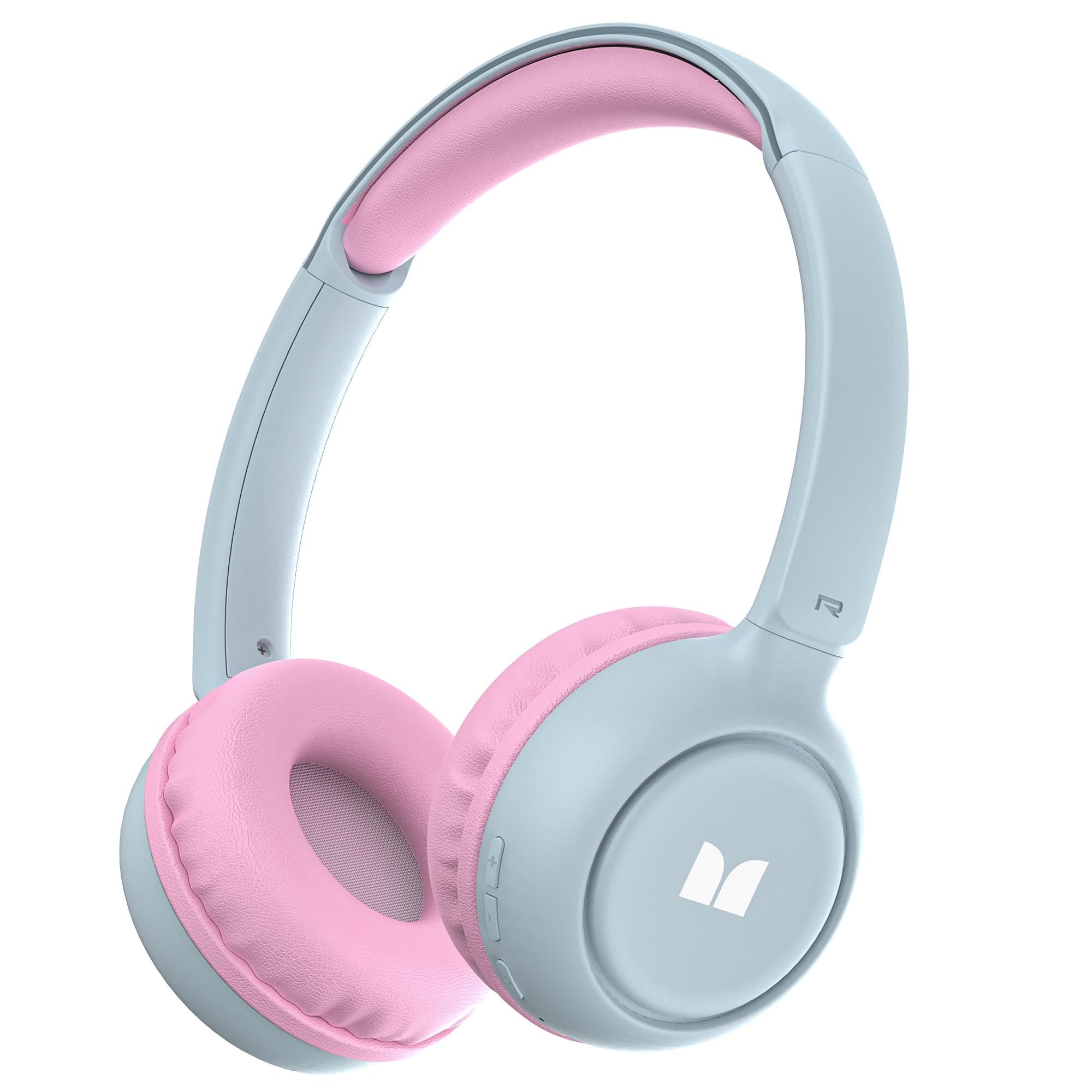 Photo 1 of Monster Cute SK100 Kids Bluetooth Headphones, 85/94dB Safe Volume Limited, 60 Hours Playtime, Bluetooth 6.0, On-Ear Toddler Headsets with Built-in Mic, Lightweight Wireless Headphones for Kids, Pink