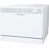 SPT SD-2202W Countertop Dishwasher with Delay Start - White