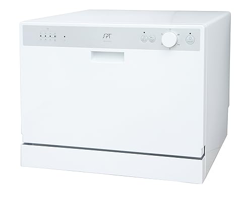 SPT SD-2202W Countertop Dishwasher with Delay Start