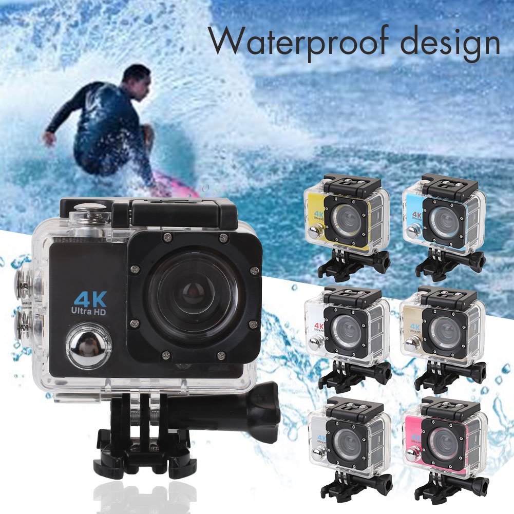 高い品質 Hanbaili 黄色 アクションカメラ 4kウルトラhd防水スポーツカメラ2インチ液晶画面12mp 90度広角 B078tbrrsp White White ウェアラブルカメラアクションカム Www Fatece Edu Br