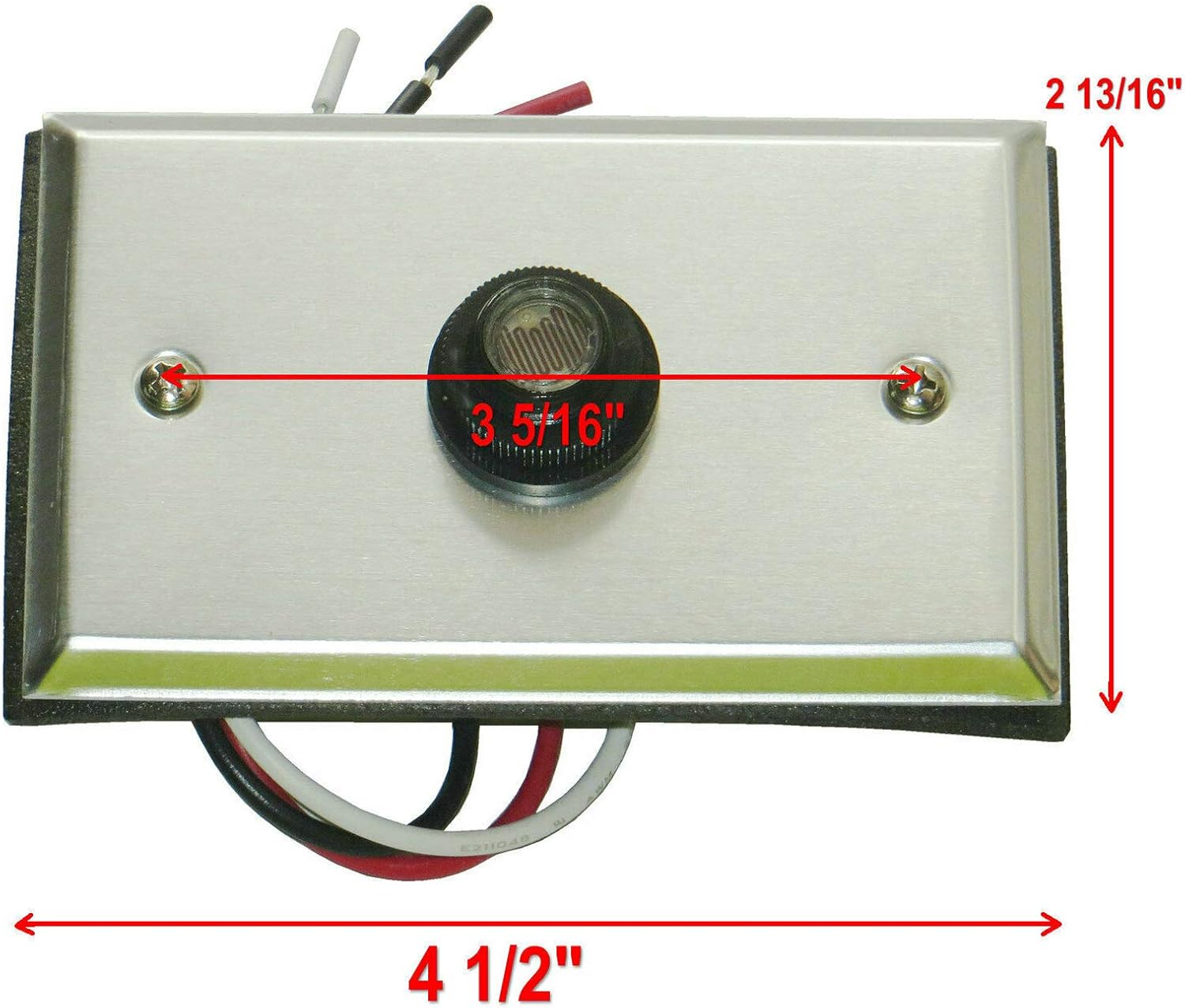 120Volt Fixed Position Thermal Photocontrol Outdoor HardWired Post