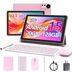 Android 15 Tablet 10 Inch, 20GB RAM+128GB ROM/2TB