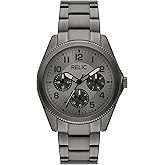 RELIC by Fossil Men's Chris Multifunction Gunmetal Stainless Steel Watch (Model: ZR16051)