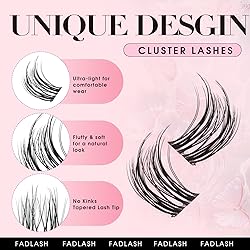 FADLASH Lash Clusters 2 Pairs Clusters DIY Eyelash