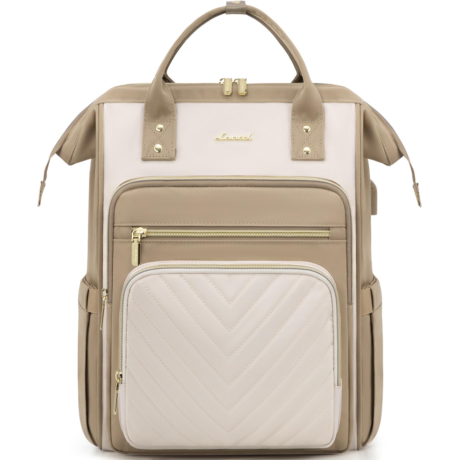 Photo 1 of *** HGAS MINOR DIRT STAINS***    LOVEVOOK 17.3 Inch Laptop Backpack for Women,Travel Work Backpack Purse with USB Port,Large Capacity Nurse Bag Teacher Backpack,Waterproof Casual Daypack Business Computer Bag