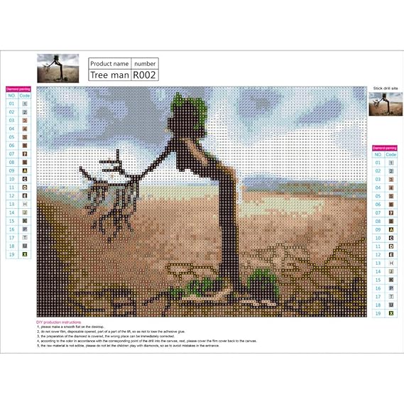 PINTURA AU diamante bordado de diamantes ， wyxhkj la pintura 5d ...