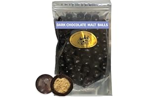 SUPERIOR NUT CHICAGO Dark Chocolate Covered Malted Milk Balls - (1.5 pound bag)