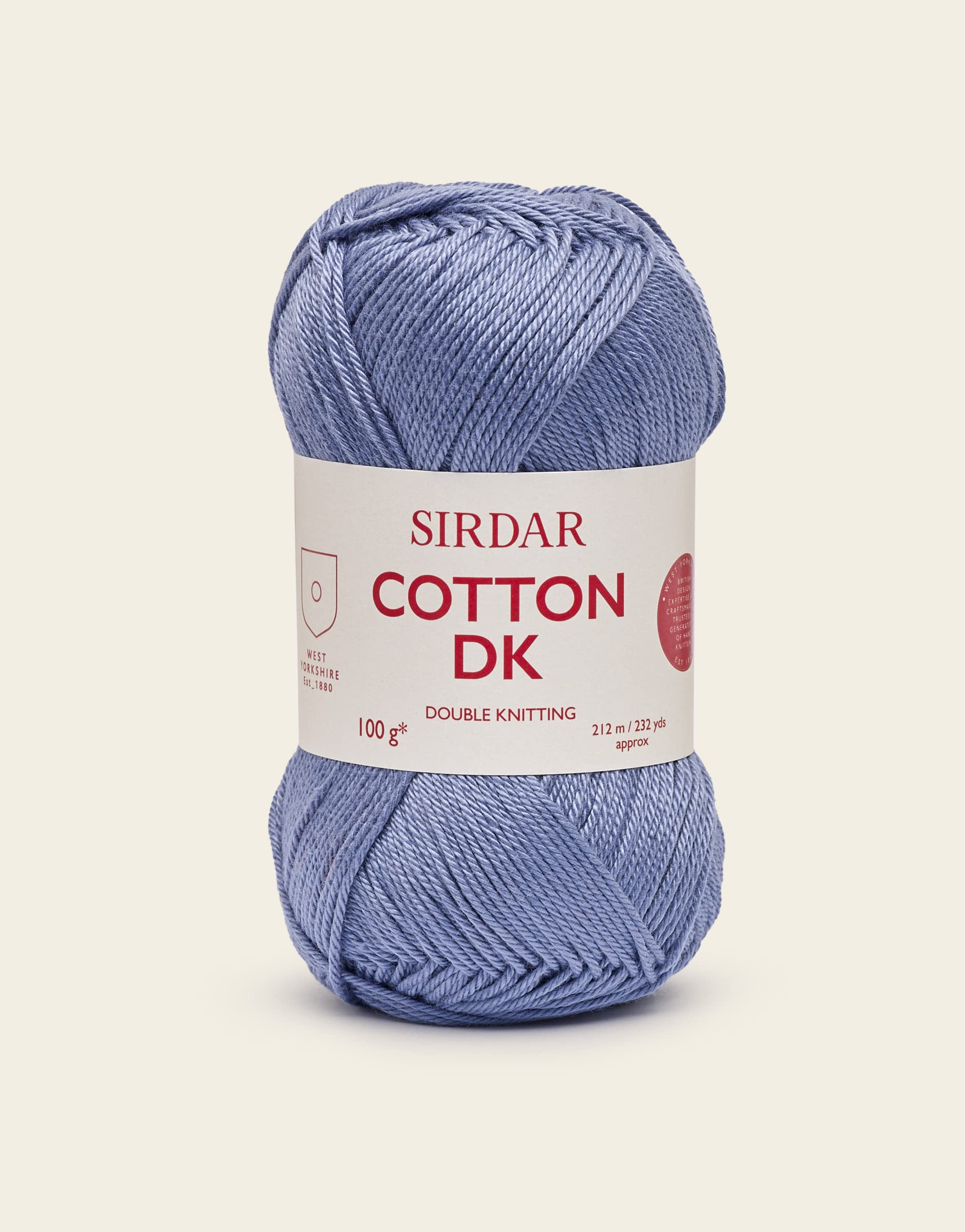 Sirdar Cotton DK, Mediterranean Blue (540), 100g โ image 1