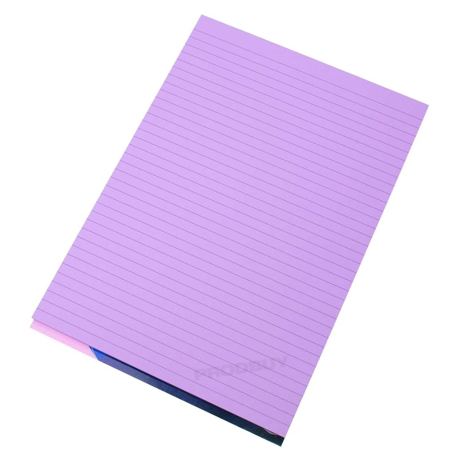 5 x Asst Visual Memory Pad A4 Colour 100 Pg 50 sheet Dyslexia Lined