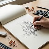 1ABOVE Artists Pad A4 170gsm 40 Sheets Spiral Bound Sketch Pad view 4