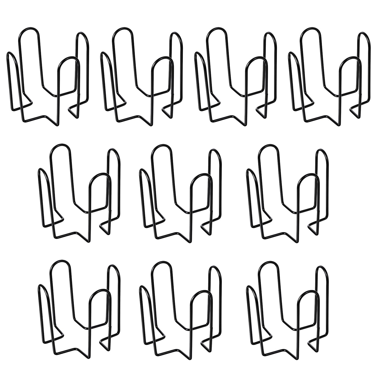 Photo 1 of 10 PCS Black Iron Metal Coaster Holder, 4 Inch Coaster Holder Round, Metal Coasters Storage Holder Square