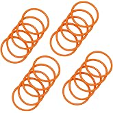 Denkuhin Reming-ton 1100 &amp; 1187 12 Gauge O-Ring Replacement, Orange Seal for 0.87" ID x 1.02" OD High-Temp Resistant 20/Pack