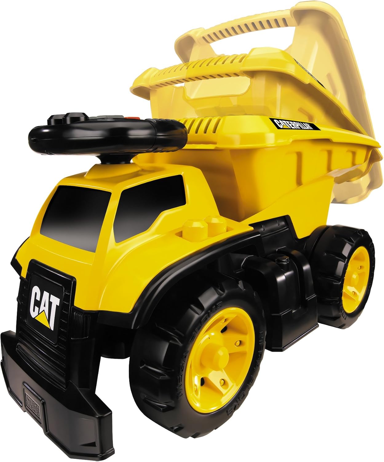 mega bloks cat ride on dump truck