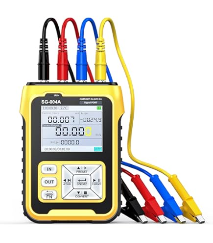 eC380V Volt mA Loop Process Calibrator by ennoLogic - 0-20V and 4