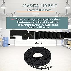 Upgraded 41a5434-11A Belt for 7' Chamberlain Garage
