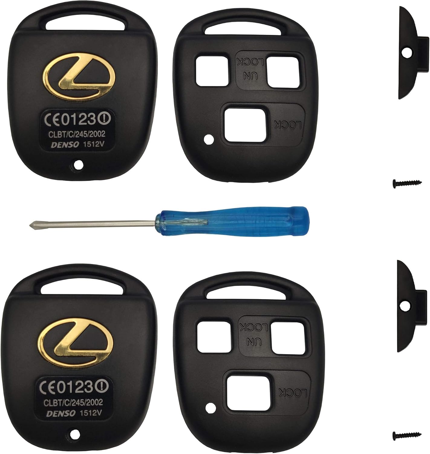Key Shell Replacement Keyless Entry Remote Lexus Keys