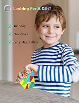ROXENDA Pyramid Speed Cube Original Triangle Pyraminx Puzzle Stickerless view 5