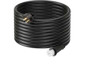 Best brose 15Ft 50 Amp Heavy Duty Generator Extension Cord 125V 250V 12000W UL Listed Generator Power Cord N14-50P & SS2-50R Twist Lock Connectors