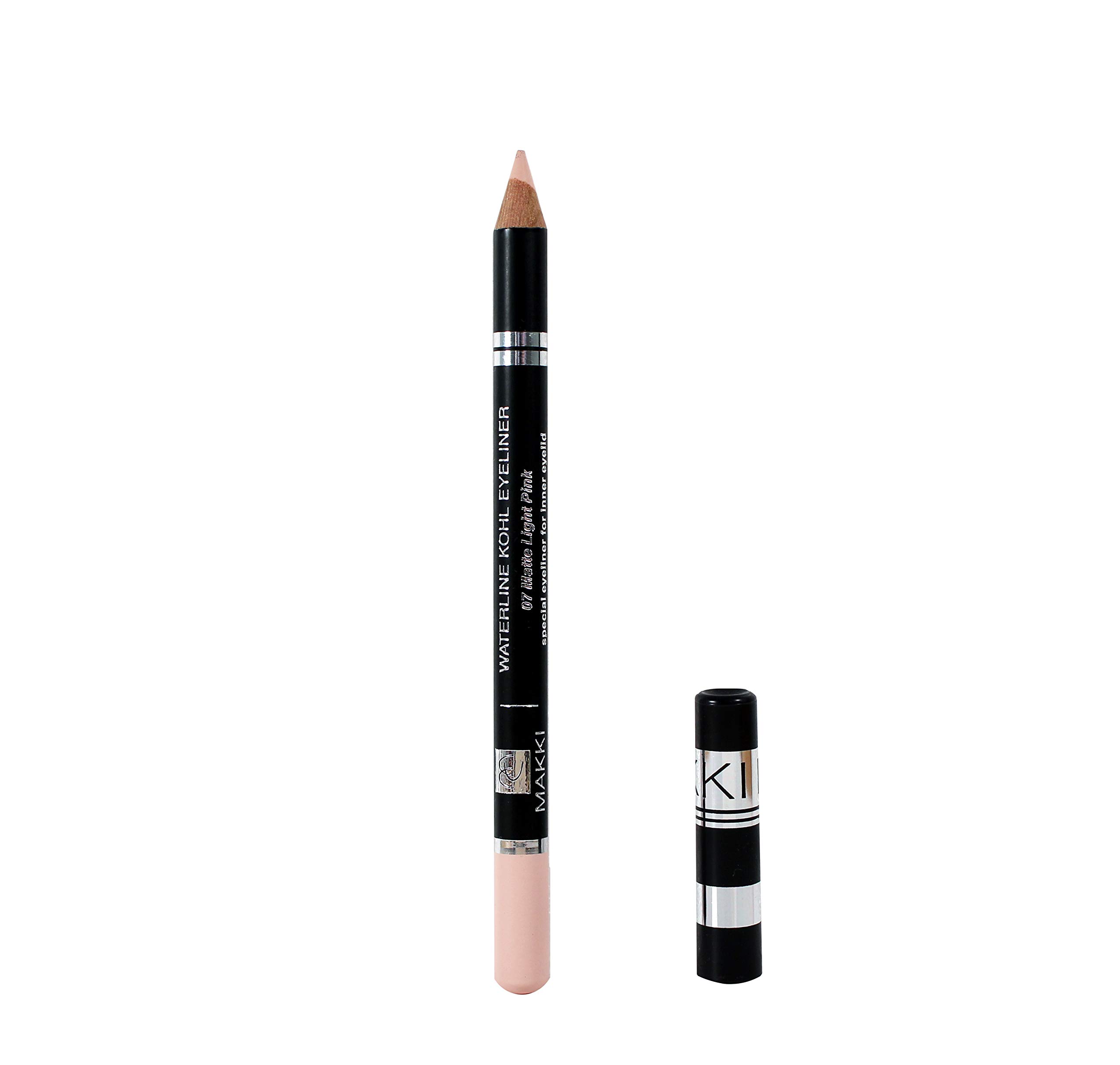 07 Matte Light Pink Waterline Kohl Eyeliner - Special Kajal for inner eyelids - vitalizing and Waterproof - sensitive eyes hypoallergenic eye liner — image 1