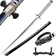 SV Handmade Anime Sword Cosplay Kamado Tanjirou Sword First Edition Katana 41 inches，Collectible Gifts