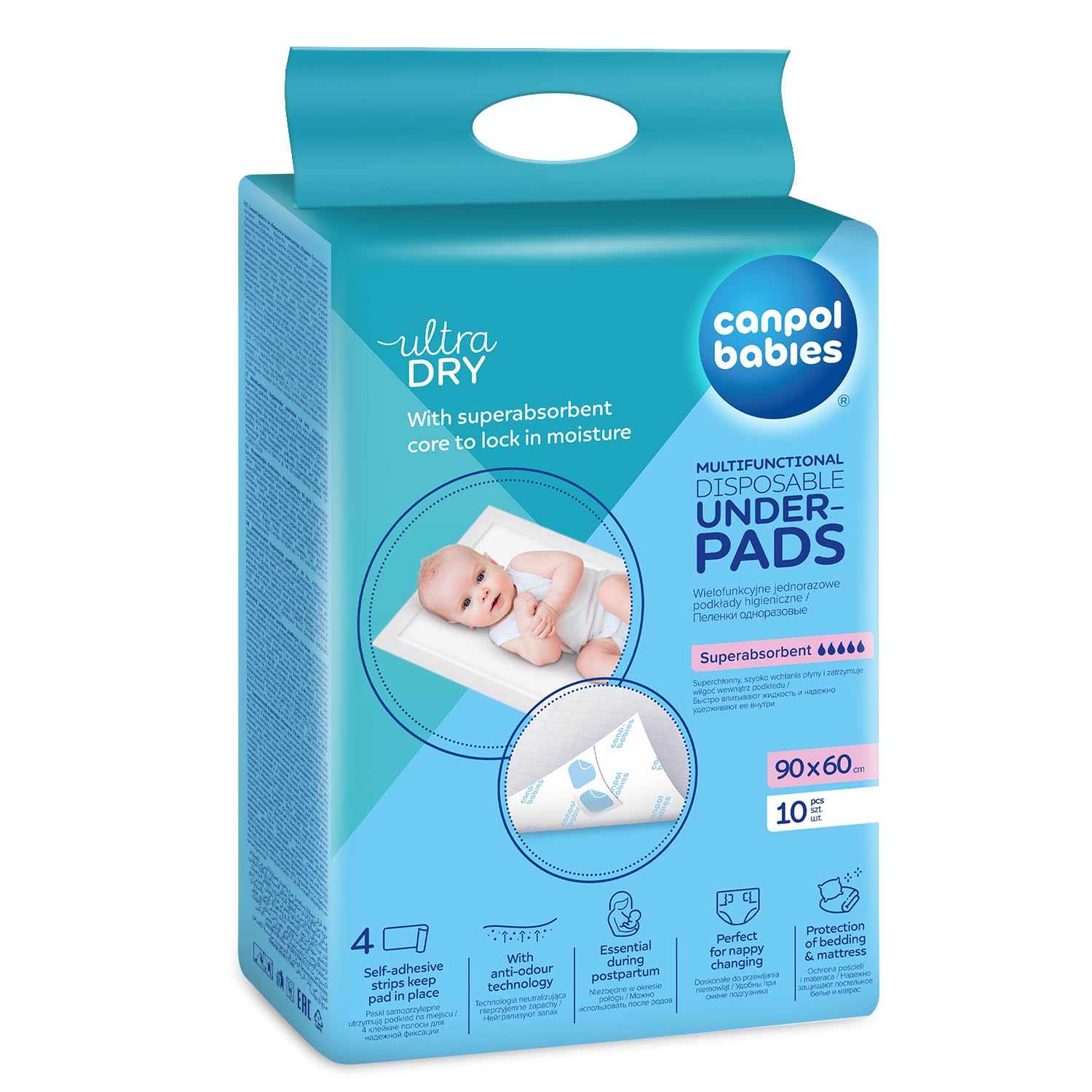 Canpol babies CB78002U Disposable Pads Pack of 10