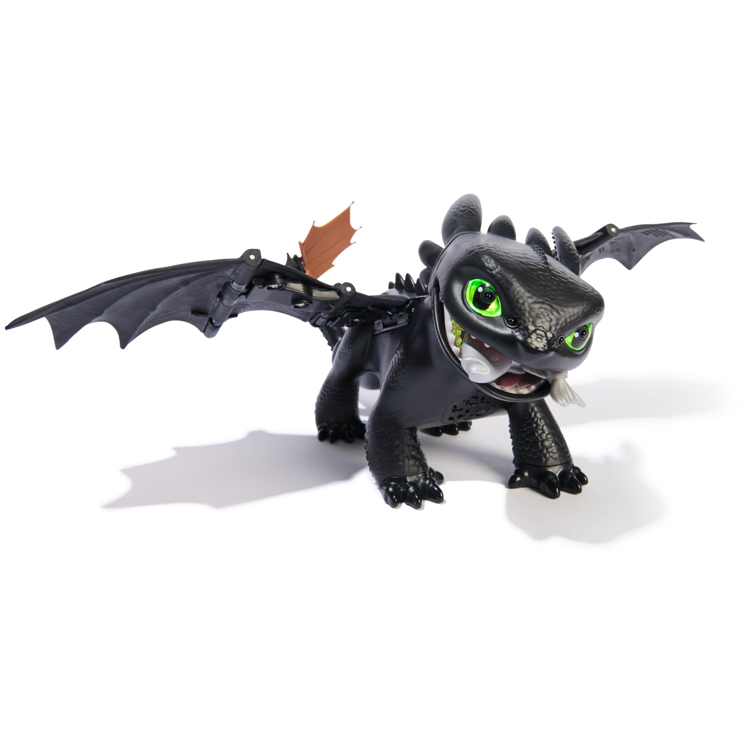Dreamworks Dragons How to Train Your Dragon, Tame & Train Interactive Toothless with 60 Sounds & Reactions, Kids Toys for Boys & Girls Ages 4 & up