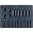 Platt, C PALLET, Storage Case Set, 17-1/4X12-1/4X1/2, Black