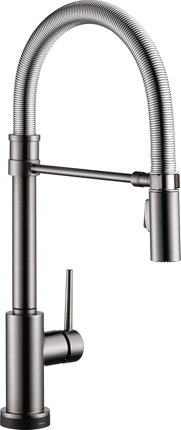 Delta Faucet Trinsic Pro Voiceiq Single Handle Touch Kitchen Sink
