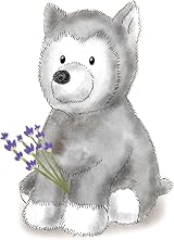 Warmies Husk y Microwavable Plush Husky Lavender Scented Weighted Toy view 4