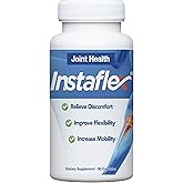 Instaflex Joint Support Supplement for Men and Women - Glucosamine, MSM, White Willow, Turmeric, Ginger, Cayenne, Hyaluronic