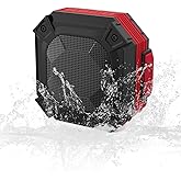 Qozybuds Bluetooth 5.4 Jobsite Speaker with Magnet and Hook, 45H Working Time IPX6 Waterproof Speaker Plays Audio and Answers Calls Hands Free, Voice Assistant