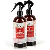 Abbey & Sullivan Linen Spray, Gardenia Honeysuckle, Fabric Freshener and Fragrance Room Spray, Pack of 2, 16 oz
