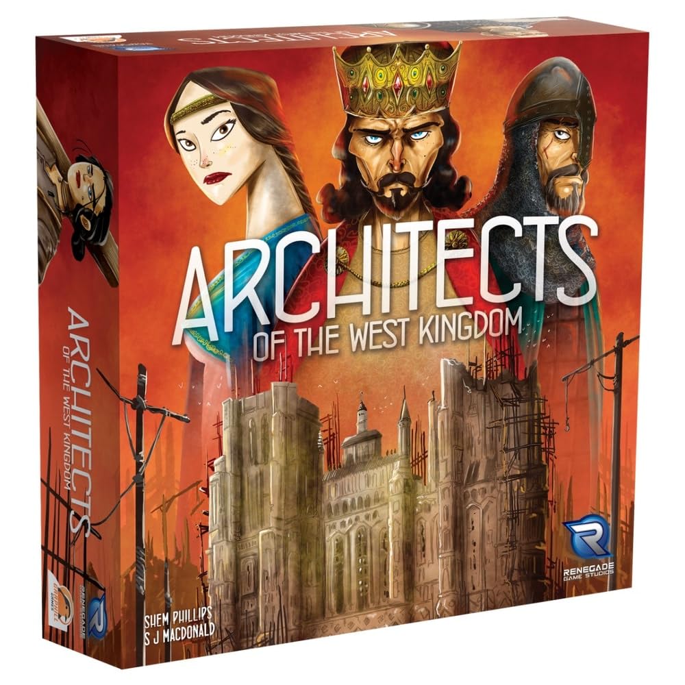 Renegade Game Studio | Architects of the West Kingdom | Board Game | Ages 12+ | 1 to 5 Players | 60 to 80 Minutes Playing Time