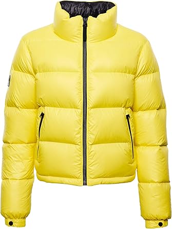 doudoune superdry jaune