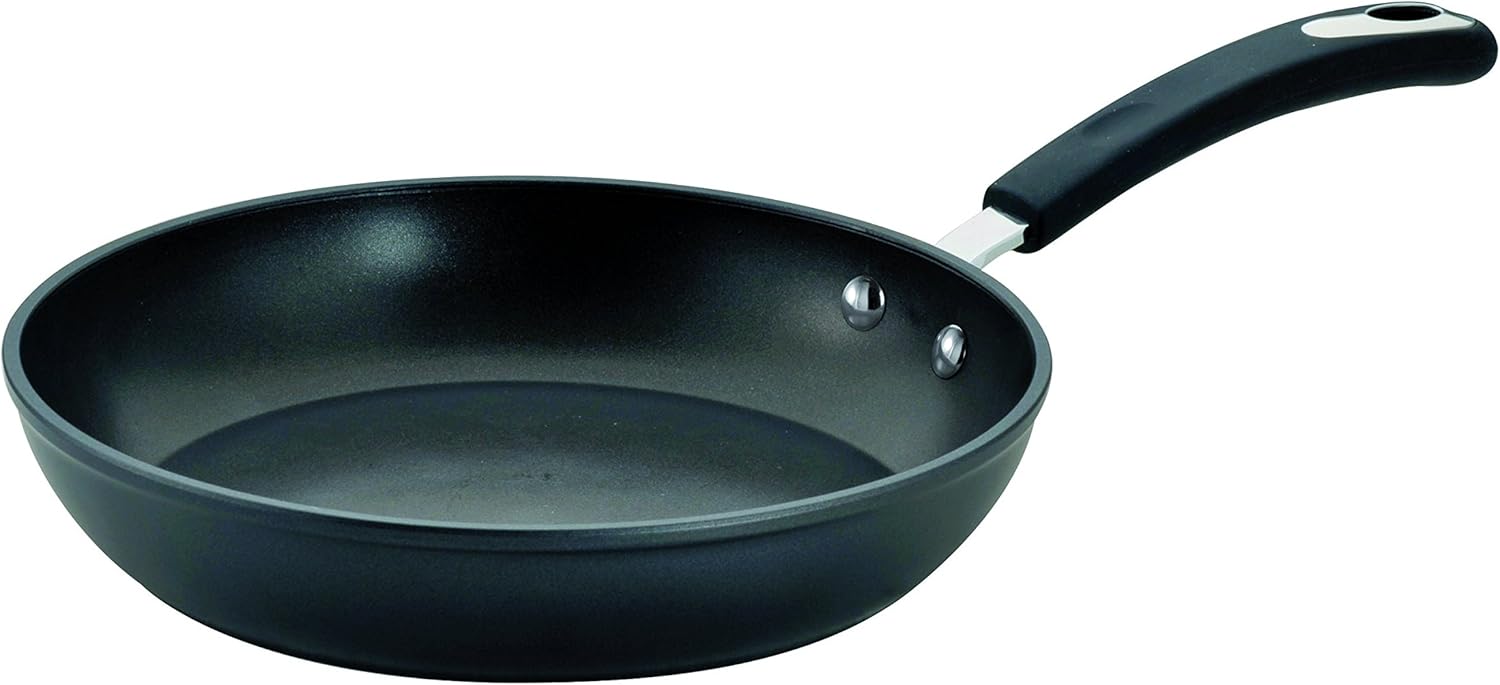 Bialetti Impact Plus Aluminium Frying Pan in Black, black, 45,5 x 28,5