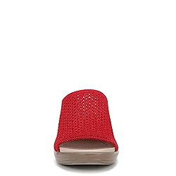 LifeStride Women's Ella Heeled Sandal Fire Red 7.5 W