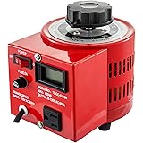 Mophorn 500VA Variable Transformer 110V 60Hz Input Voltage Digital Display 0-130V Output Automatic Voltage Regulator for US P