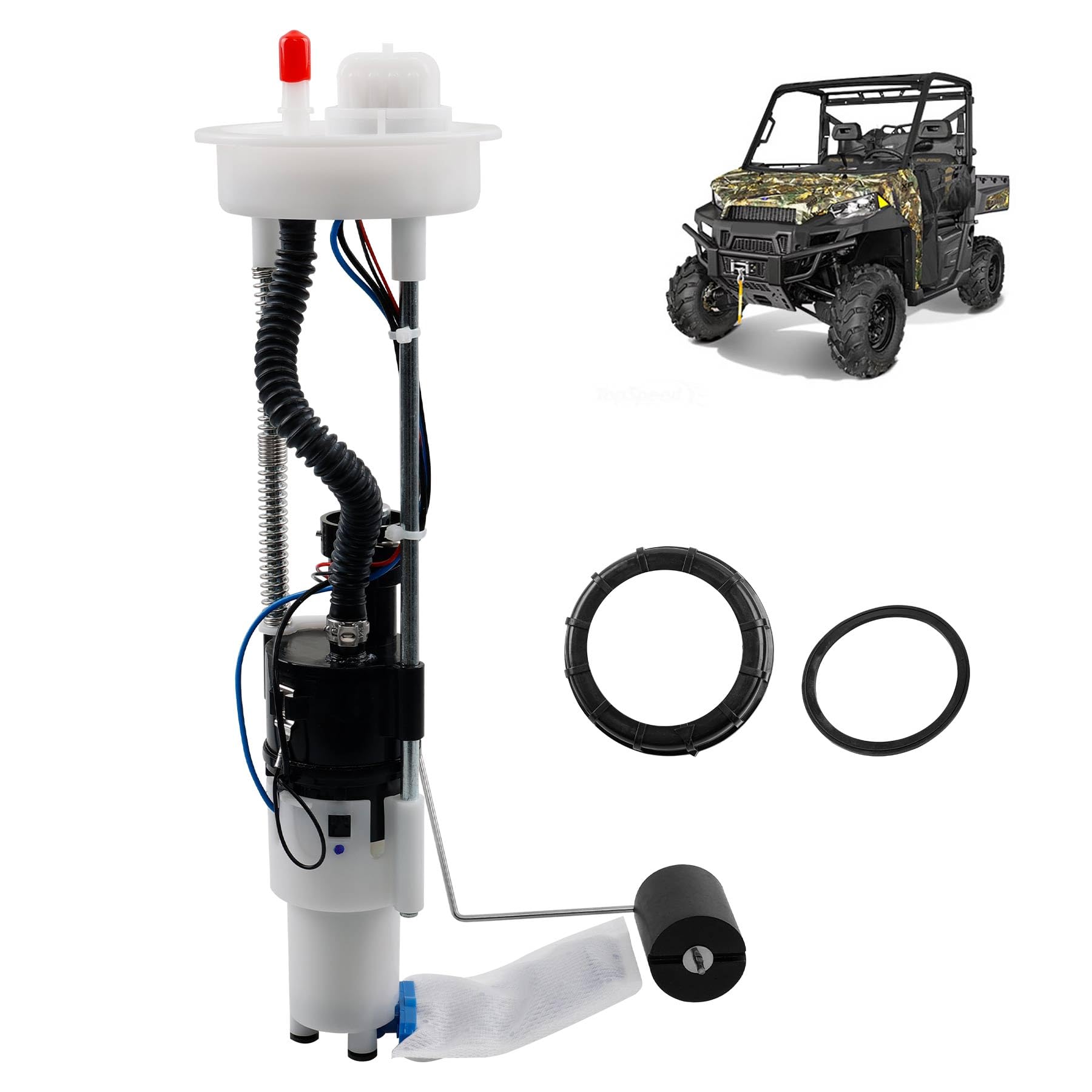 Photo 1 of 2204852 47-1010 Electric Fuel Pump Assembly Compatible with 2013-2019 Polaris Ranger ATV Models(900 Crew/EPS/XP, 570/570 Crew, XP 1000/Crew EPS/NSTR) Replace # 2521307 2521196 2521363-E