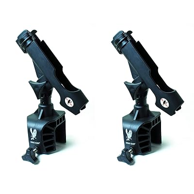 eagle claw fishing rod holders pontoon boats Extendable 30" Stick Holder including boat rails Eagle Claw Fishing Rod Holders