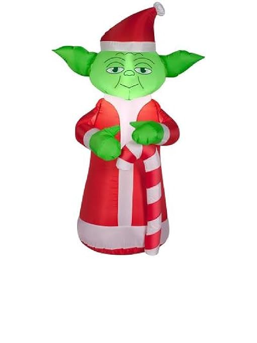 yoda christmas lawn