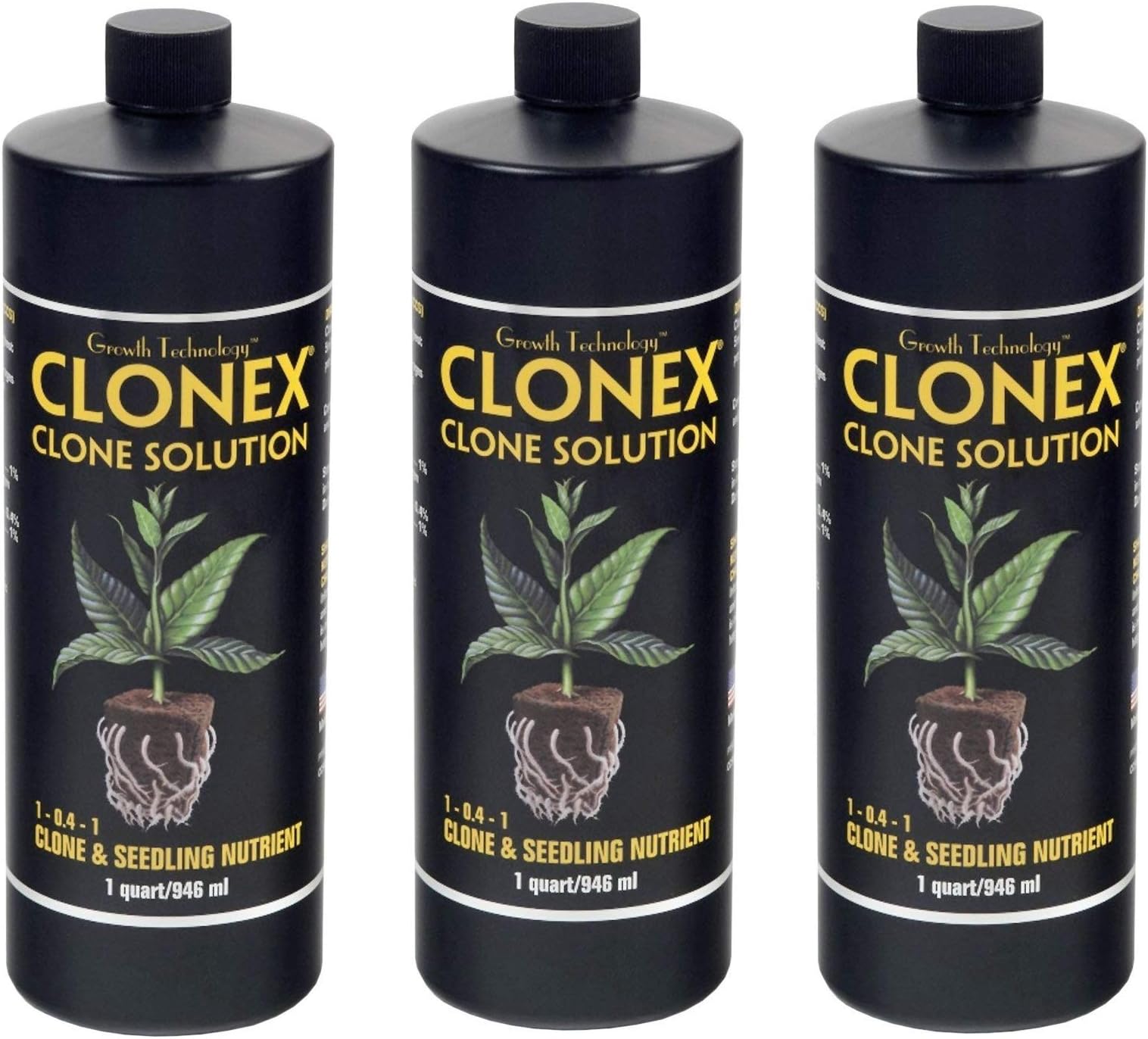 Clonex Clone Solution, Quart, Brown/A - CCSQT (Тhree Pаck)